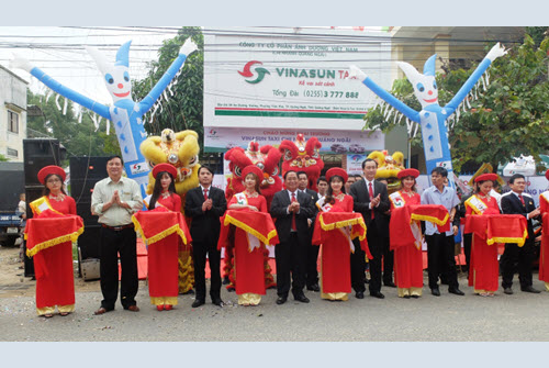 Vinasun Taxi khai trương chi nhánh tại Quảng Ngãi và Thừa Thiên Huế