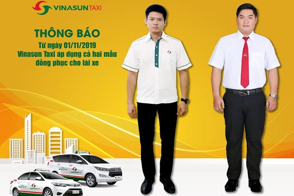 Đồng phục Vinasun mới 2019, phục vụ bạn tốt hơn