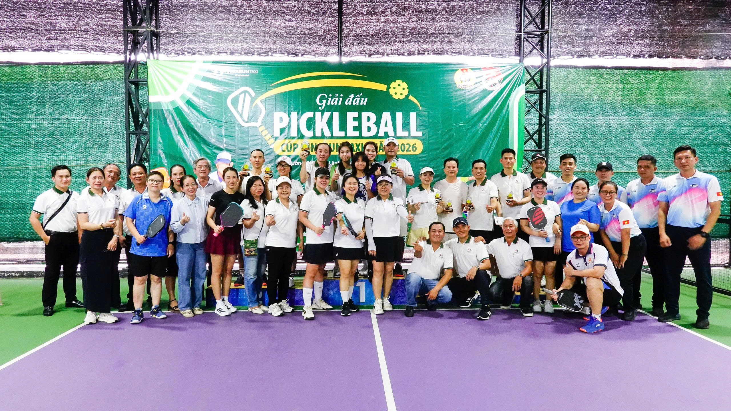 Giải Pickleball Vinasun Taxi 2026: Kết nối sức mạnh vươn tầm phát triển
