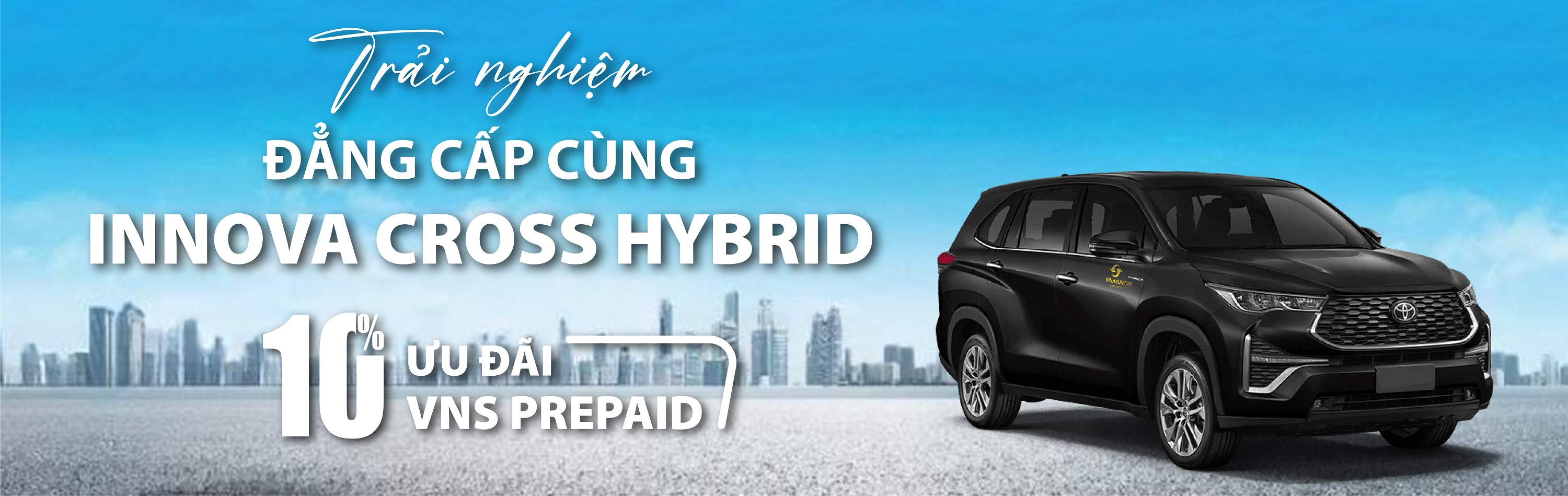 Trải nghiệm Toyota Hybrid cùng Vinasun Taxi – Tải Vinasun app để thử ngay!