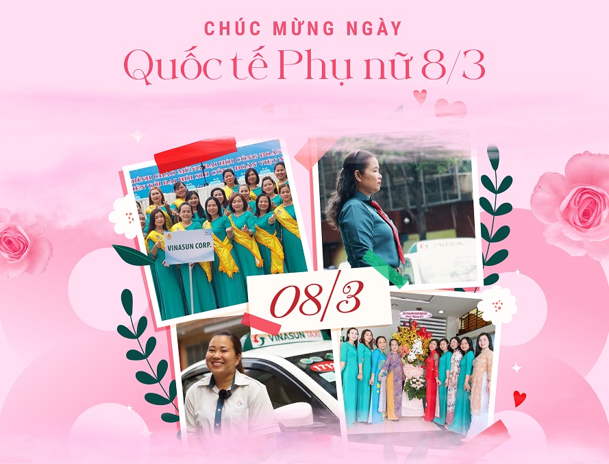 Vinasun chúc mừng Quốc Tế Phụ Nữ 8 tháng 3